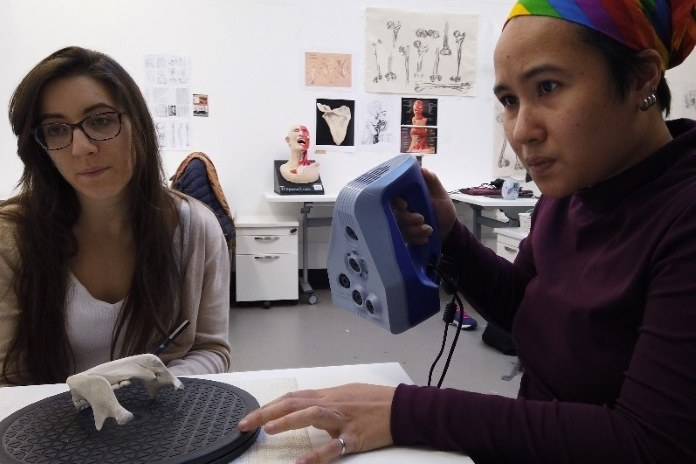 Artec 3D扫描仪在邓迪大学在医疗美术等项目中的应用