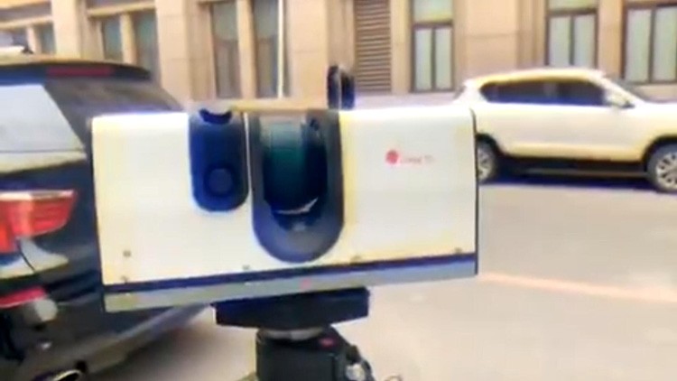 30分钟完成一辆VOLVO整车扫描，ARECT激光三维扫描仪RAY